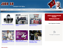 Tablet Screenshot of judo59.com